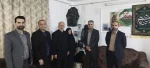 دیدار رئیس دانشکده با خانواده شهید والامقام مهندس سعید محمودی 2