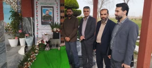 دیدار رئیس دانشکده با خانواده شهید والامقام مهندس سعید محمودی 4