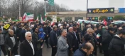 حضور ریاست و جمعی از کارکنان دانشکده  در راهپیمایی ۲۲ بهمن