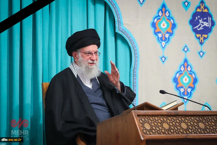پیام تسلیت روابط عمومی دانشکده به مناسبت شهادت مقام معظم رهبری امام سید علی خامنه ای 2