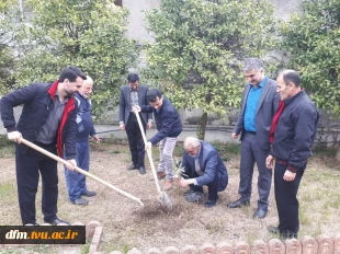 کاشت چند اصله نهال به یاد سیدالشهدای انقلاب اسلامی 2