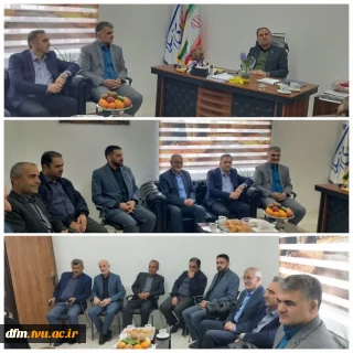 دیدار ریاست دانشگاه با نماینده مجلس