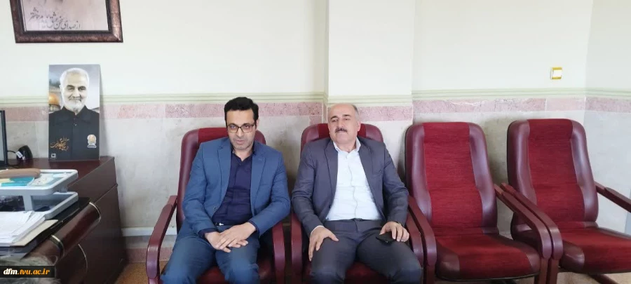 دیدار  مدیر سازمان فنی و حرفه ای آمل با ریاست دانشگاه 3