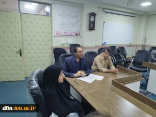 دیدار معاونت اداری، مالی و مدیریت منابع دانشگاه ملی مهارت  با ریاست دانشکده 21