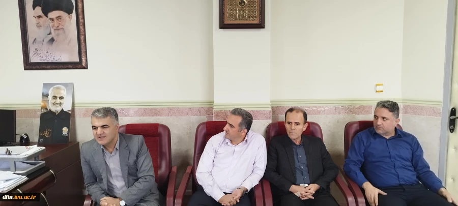بازدید مدیر کل  مرکز توسعه و امنیت فناوری اطلاعات و هوشمندسازی دانشگاه ملی مهارت  از انستیتوی هوش مصنوعی دانشکده  2