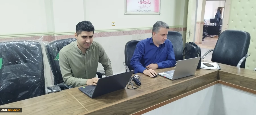بازدید مدیر کل  مرکز توسعه و امنیت فناوری اطلاعات و هوشمندسازی دانشگاه ملی مهارت  از انستیتوی هوش مصنوعی دانشکده  5