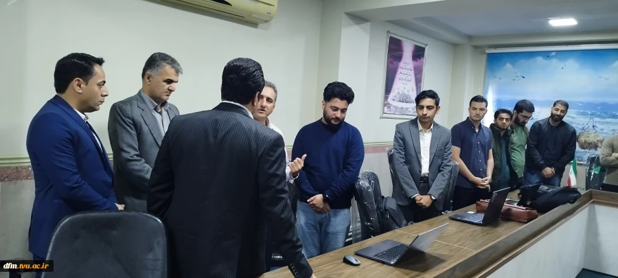 بازدید مدیر کل  مرکز توسعه و امنیت فناوری اطلاعات و هوشمندسازی دانشگاه ملی مهارت  از انستیتوی هوش مصنوعی دانشکده  6