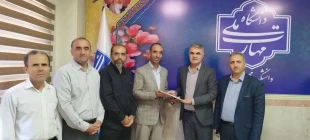 تجلیل ریاست از کارکنان حوزه اموزش و روابط عمومی 5