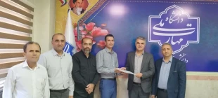 تجلیل ریاست از کارکنان حوزه اموزش و روابط عمومی 6