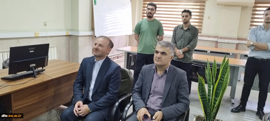 بازدید دکتر طباطبایی از انستیتوی هوش مصنوعی دانشگاه  9