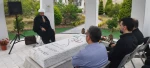 مراسم معنوی زیارت عاشورا در جوار مرقد مطهر شهید خوشنام دانشکده برگزار شد 5
