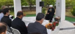 مراسم معنوی زیارت عاشورا در جوار مرقد مطهر شهید خوشنام دانشکده برگزار شد 9
