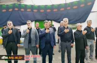 حضور ریاست در مراسم عزاداری شهادت امام حسین (ع) 2