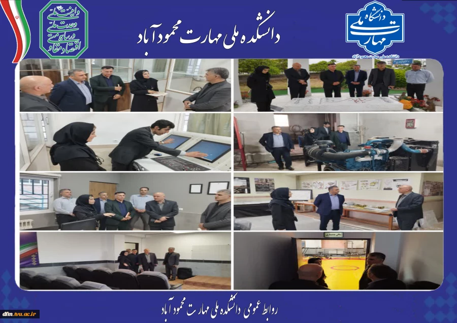 بازدید معاونت پژوهشی دانشکده از کارگاه  های دریایی دانشکده  2