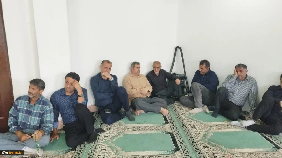 اقامه عزای حضرت سیدالشهداء در دانشکده ملی مهارت محمودآباد 5