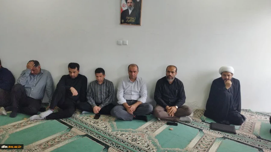 اقامه عزای حضرت سیدالشهداء در دانشکده ملی مهارت محمودآباد 10