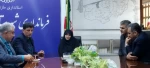 دیدار ریاست و اعضای هیات رئیسه با فرماندار شهرستان محمودآباد 8