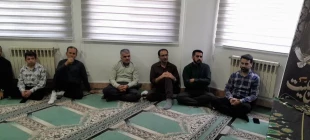 مراسم عزاداری شهادت رهبر شهید در دانشکده  برگزار شد 3