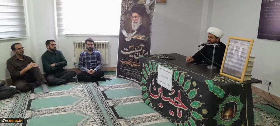 مراسم عزاداری شهادت رهبر شهید در دانشکده  برگزار شد 7