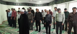 مراسم عزاداری شهادت رهبر شهید در دانشکده  برگزار شد 10