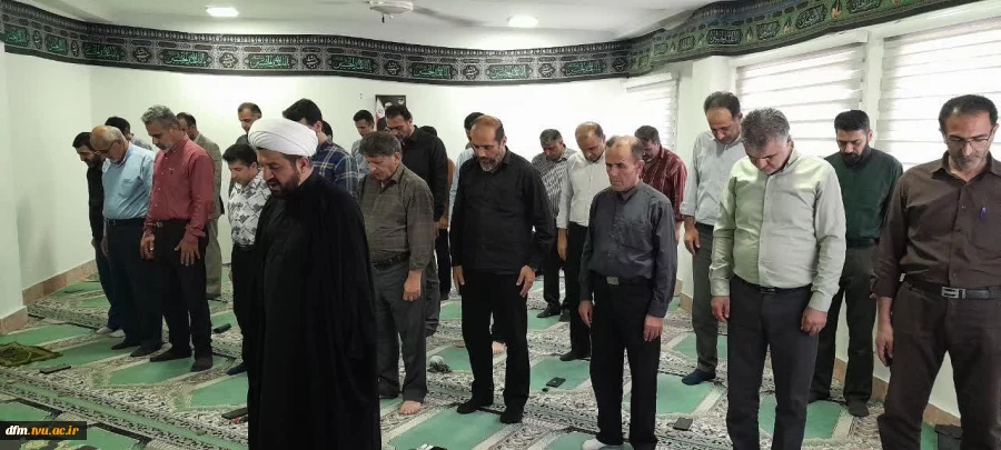 مراسم عزاداری شهادت رهبر شهید در دانشکده  برگزار شد 10