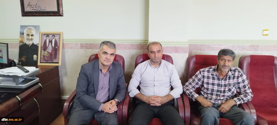 تجلیل ریاست از حراست و همکاران حفاظت فیزیکی دانشکده به مناسبت روز حراست  4