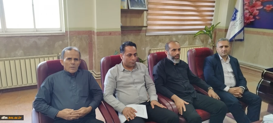 تجلیل ریاست از حراست و همکاران حفاظت فیزیکی دانشکده به مناسبت روز حراست  5