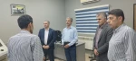 بازدید مدیرکل دفتر امور فنی و نظارت بر طرح‌های عمرانی از دانشکده  10