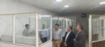 بازدید مدیرکل دفتر امور فنی و نظارت بر طرح‌های عمرانی از دانشکده  13