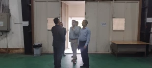 بازدید مدیرکل دفتر امور فنی و نظارت بر طرح‌های عمرانی از دانشکده  17