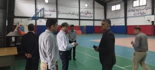 بازدید مدیرکل دفتر امور فنی و نظارت بر طرح‌های عمرانی از دانشکده  18