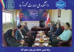 بازدید مسئولین سازمان نظام مهندسی مازندران از دانشکده 2