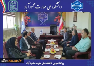 بازدید مسئولین سازمان نظام مهندسی مازندران از دانشکده 2