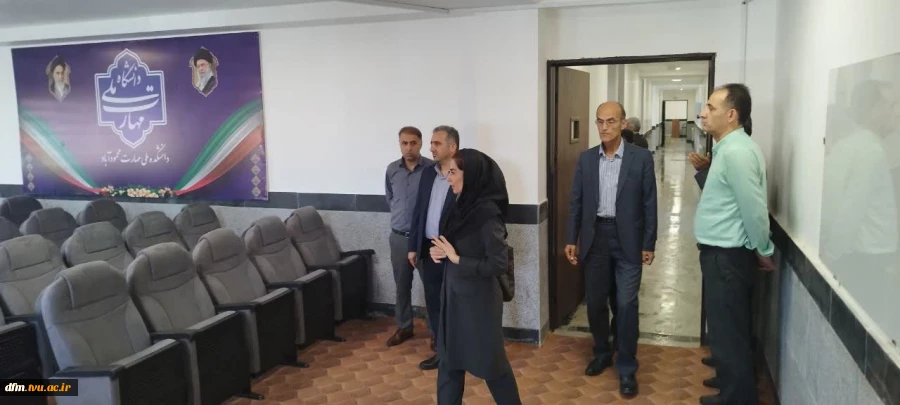 بازدید مسئولین سازمان نظام مهندسی مازندران از دانشکده 3