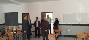 بازدید مسئولین سازمان نظام مهندسی مازندران از دانشکده 7