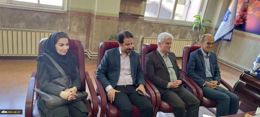بازدید مسئولین سازمان نظام مهندسی مازندران از دانشکده 8