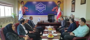 بازدید مسئولین سازمان نظام مهندسی مازندران از دانشکده 10
