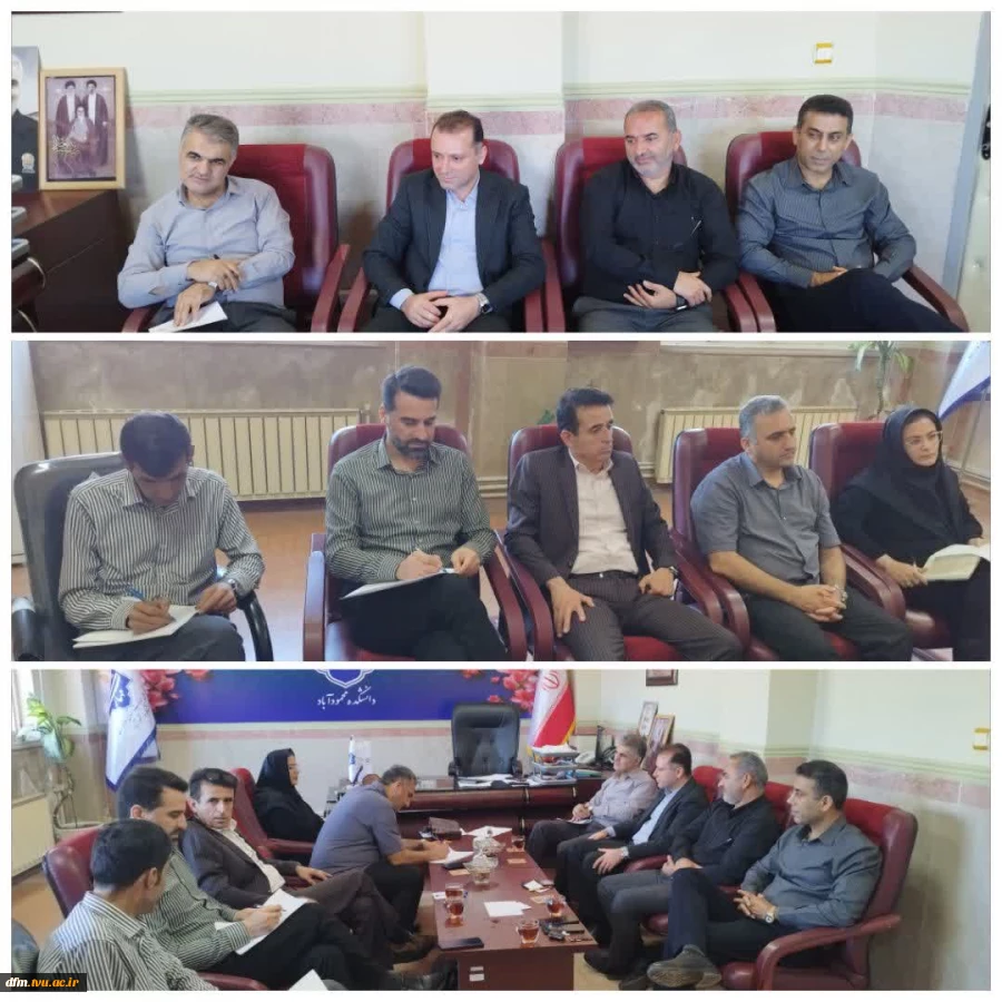 جلسه مدیران گروه در دانشکده برگزار شد 3