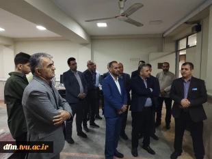 بازدید رئیس دانشگاه ملی مهارت مازندران از دانشکده ملی مهارت محمودآباد 7